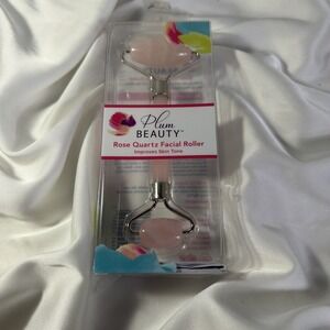 Plum Beauty Rose Quartz‎ Facial Roller
